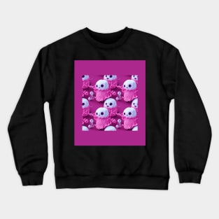 Pink Ghost Halloween 3D Crewneck Sweatshirt